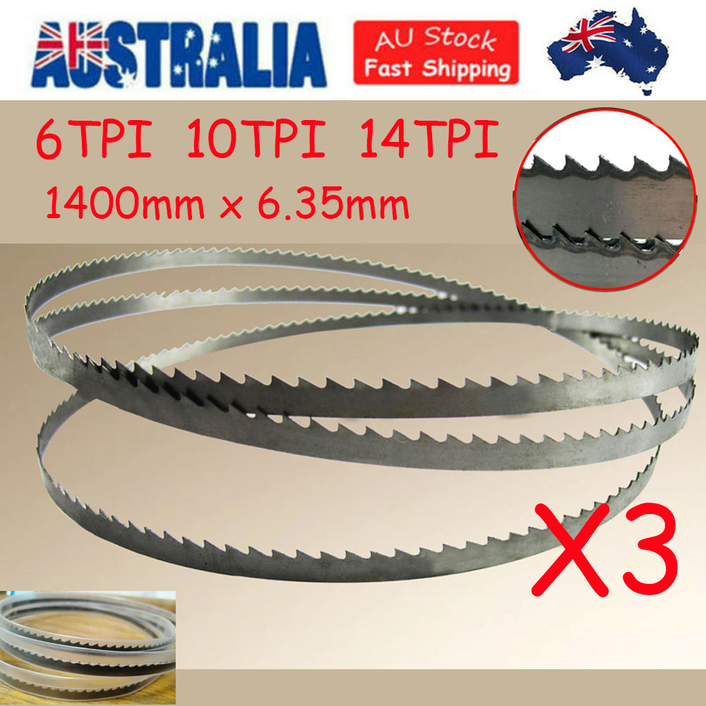 1400mm Fit OZITO BandSaw Band Saw Blades Wood BSW2580 BSW2581 6/10