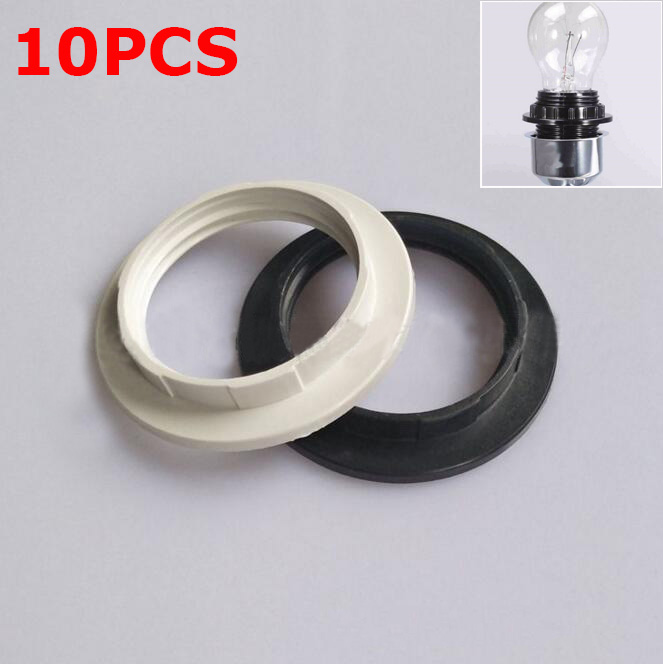 OSALADI M10 Lampshade Gaskets 10-Pack - Metal Collar Rings For Floor & Table Lamp Installation