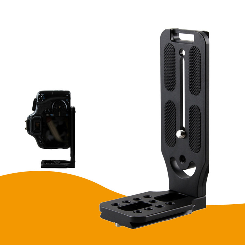Universal L-Bracket Quick Release Plate For DSLR – Arca-Swiss Compatible Tripod Mount