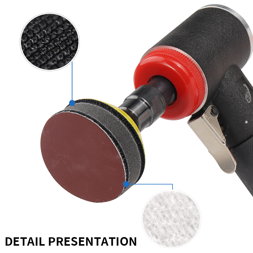 2 Inch Hook & Loop Sanding Discs 1000 Grit - 100 Pcs No-Hole Sandpaper For Orbital Sanders