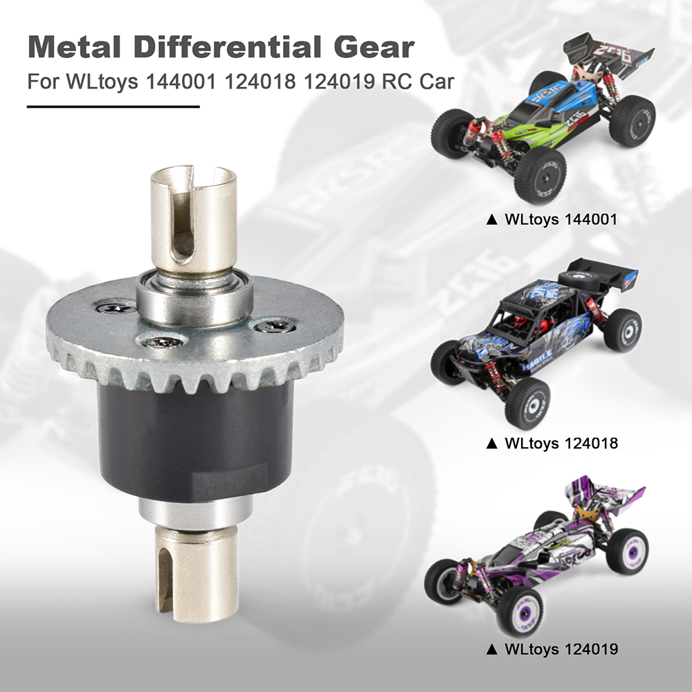 Original Wltoys 144010 RC Car Parts Arm ESC Differential Tire