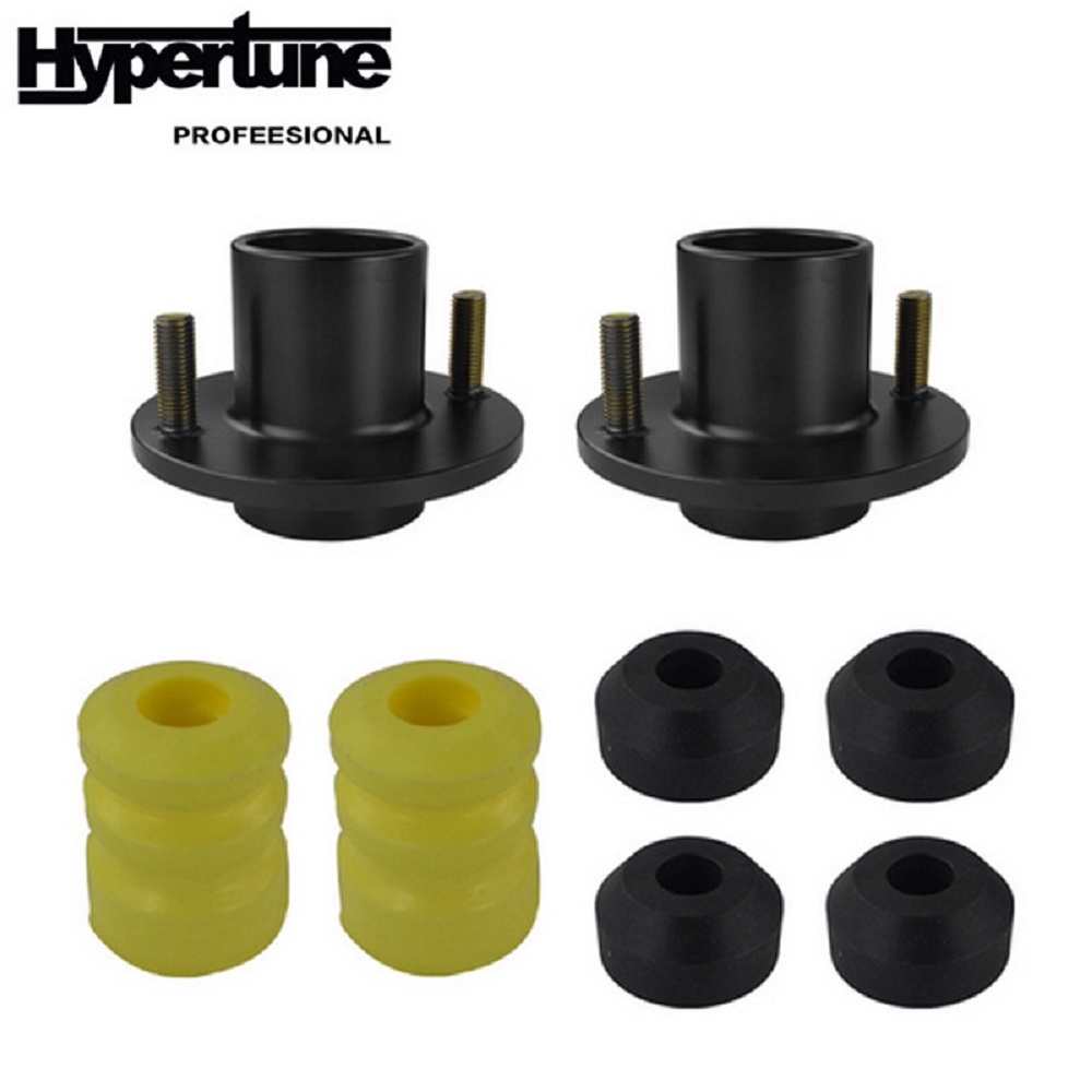 2pcs Black Suspension Shock Mount Top Hats Fit For Honda 88-00