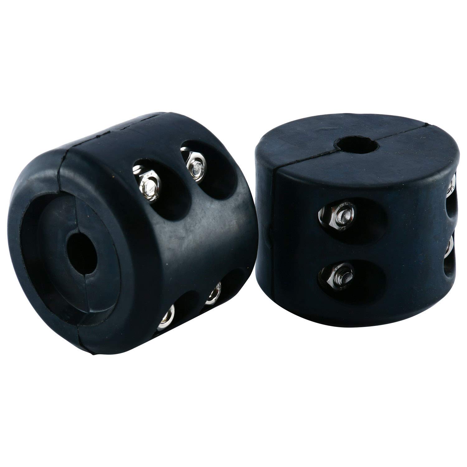 Pair Winch Cable Hook Stopper Rubber Winch Rope Line Saver Allen Wrench for ATV
