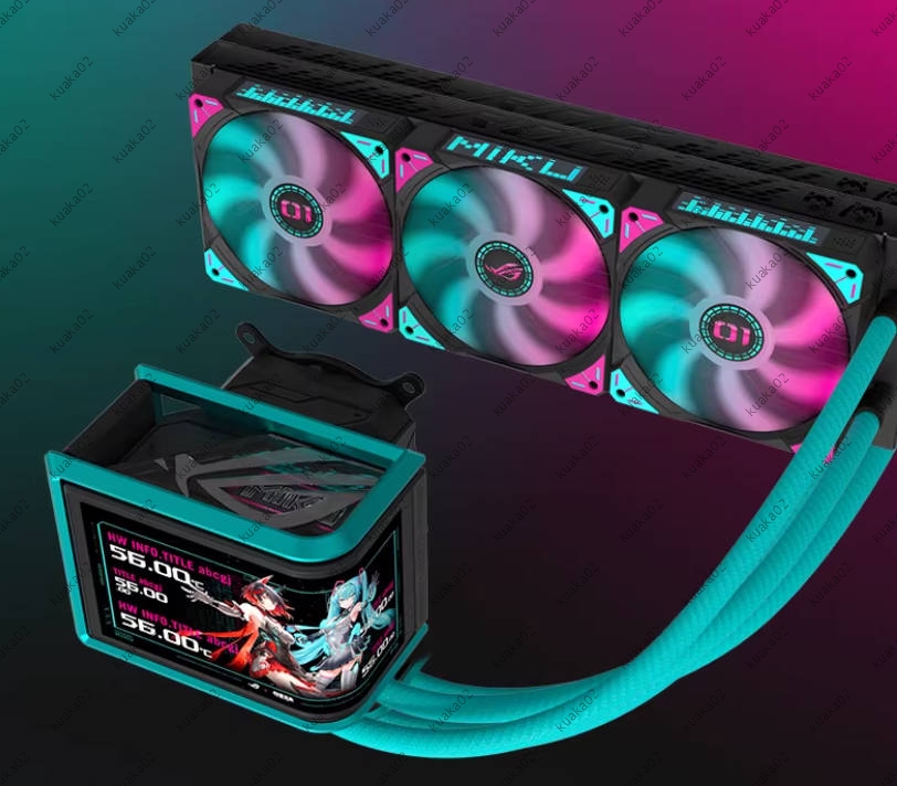 ROG RYUO IV 360 ARGB 初音ミクコラボ 大陸版 ROG RYUO IV 360 ARGB Hatsune Miku Edition | ROG Ryuo | Gaming CPU