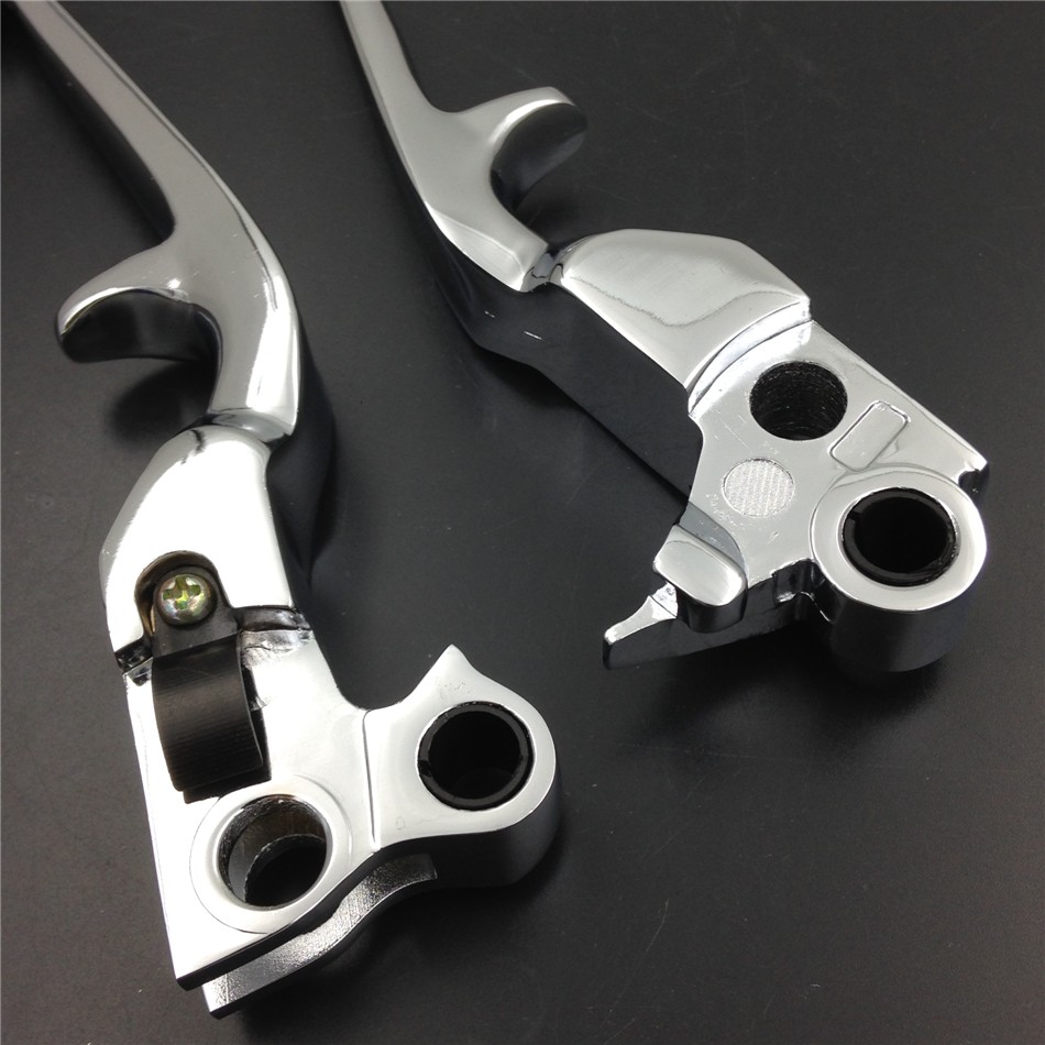 Chrome Handle Brake Clutch Lever For Harley Davidson XL Sportster 883