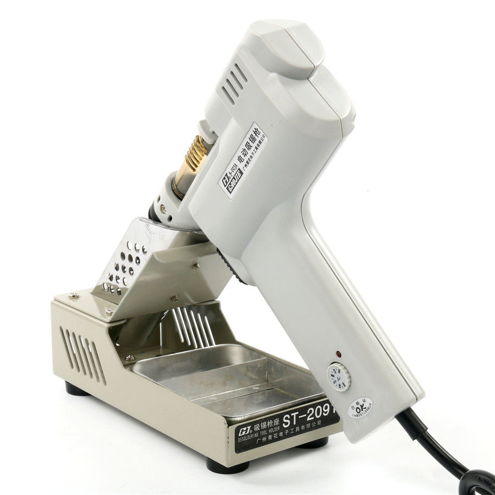 Electric Vacuum Desoldering Rework Station Pump Solder Sucker 110V New