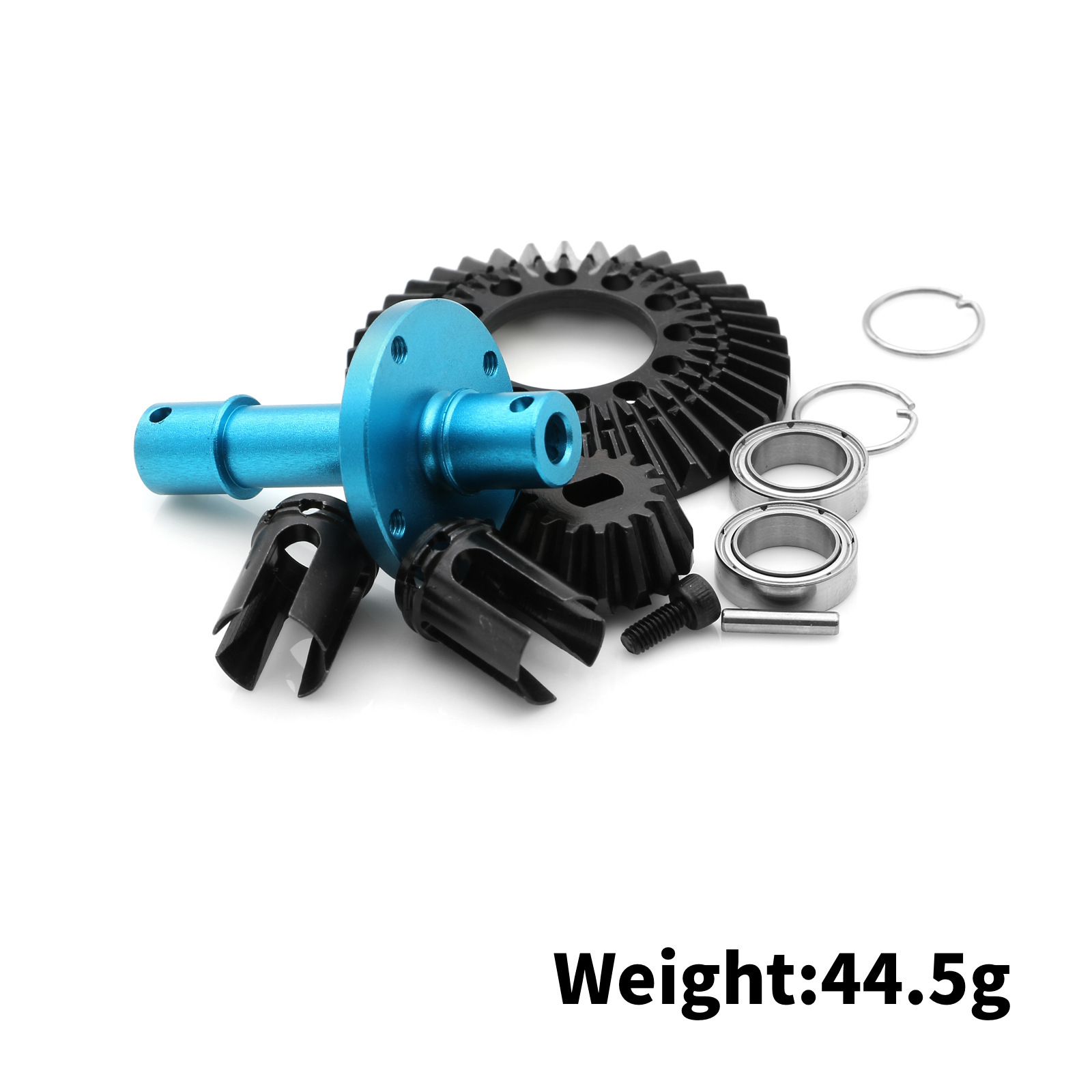 Front Differential Lock Spool with Gear Set for TAMIYA XV02 TT02 1
