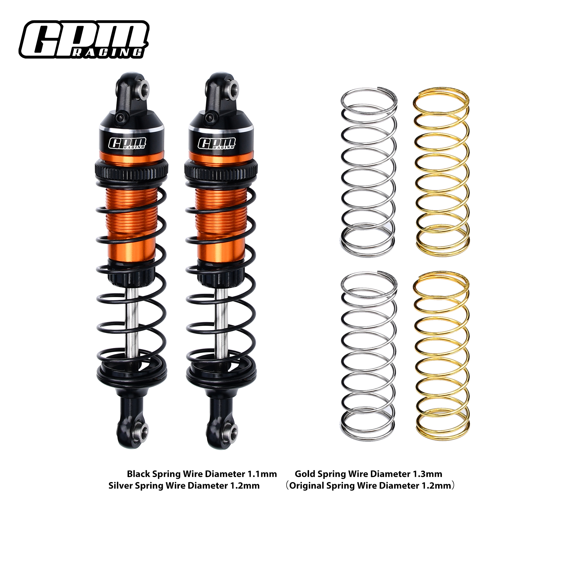 Front and Rear Universal Shocks For TRAXXAS MINI MAXX