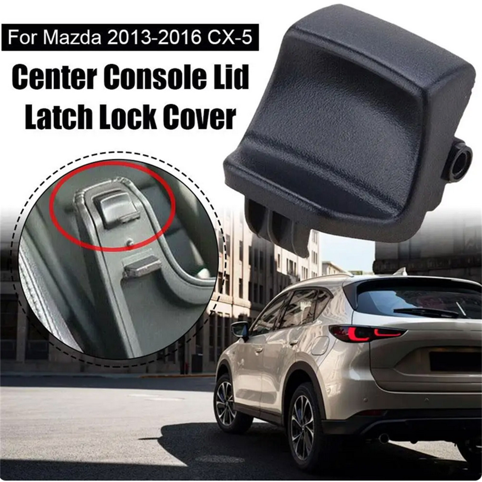 Verrou De Couvercle De Console Centrale De Voiture KA0G 64 45YA 02 De Remplacement Pour Mazda Cx 5 2013 2016 95066549