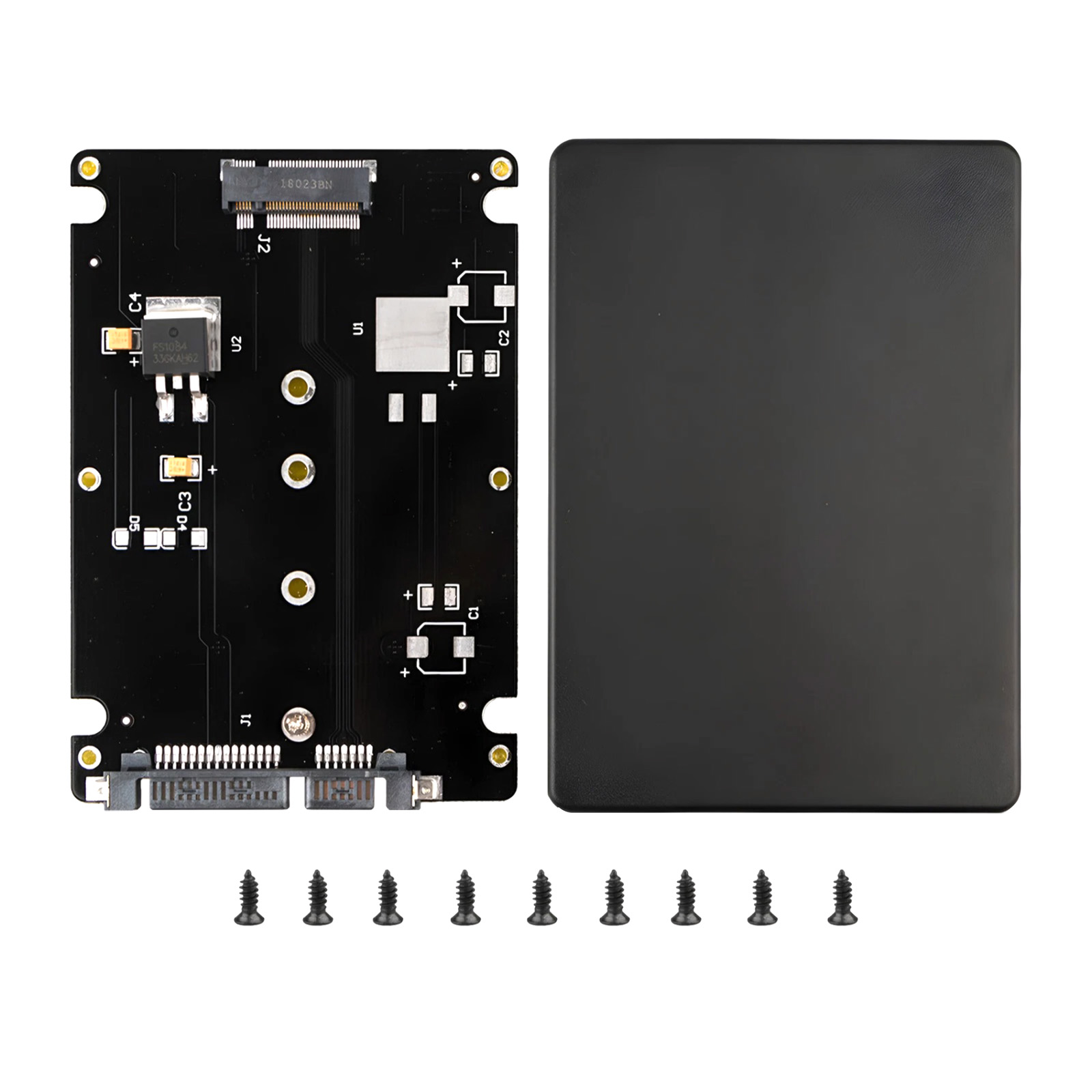 Dual Key M.2 NGFF to SATA Converter 6Gbps Enclosure Compatible B/M