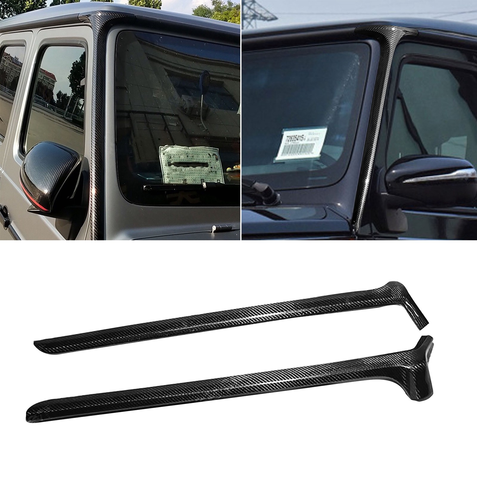 For Benz G-class G500 G63 AMG Carbon fiber Front windshield A