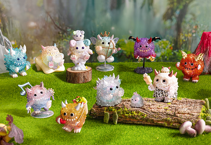 INSTINCTOY Muckey ＆ Monster Fluffy Party Set - POP MART