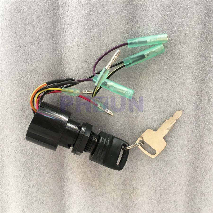 Ignition Key Switch Assembly 8717009A5 For Mercury Outboard Remote