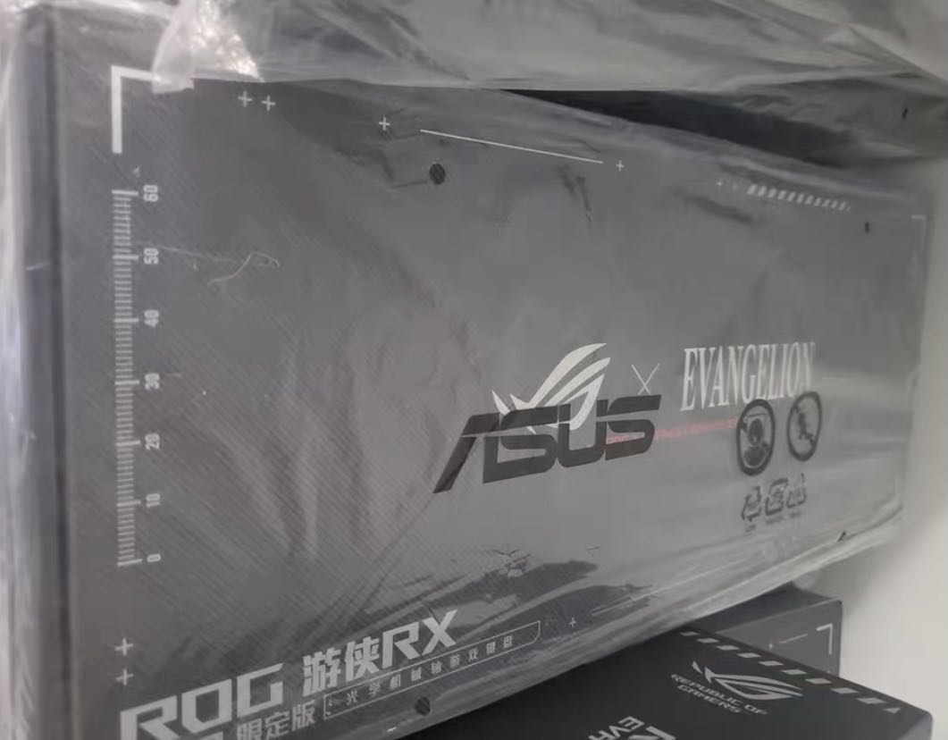 ASUS ROG Strix Scope RX Tastiera Meccanica Gaming - Edizione Limitata Evangelion EVA-01 - NUOVA