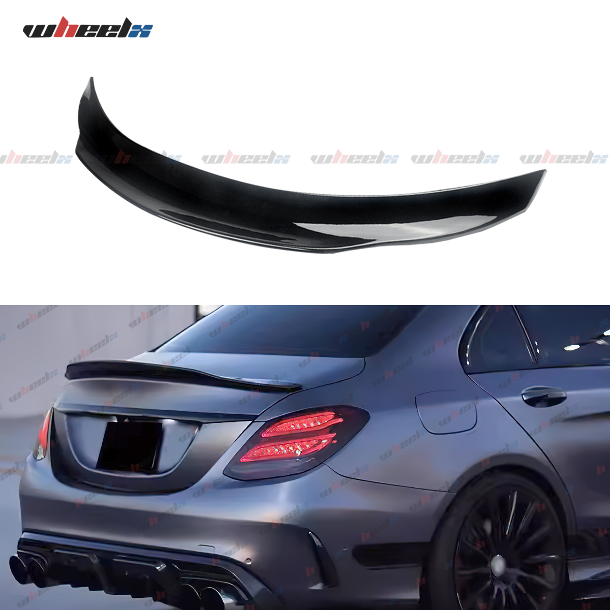 fit For Mercedes Benz W205 C200 C300 C43 AMG 15-21 Rear Trunk