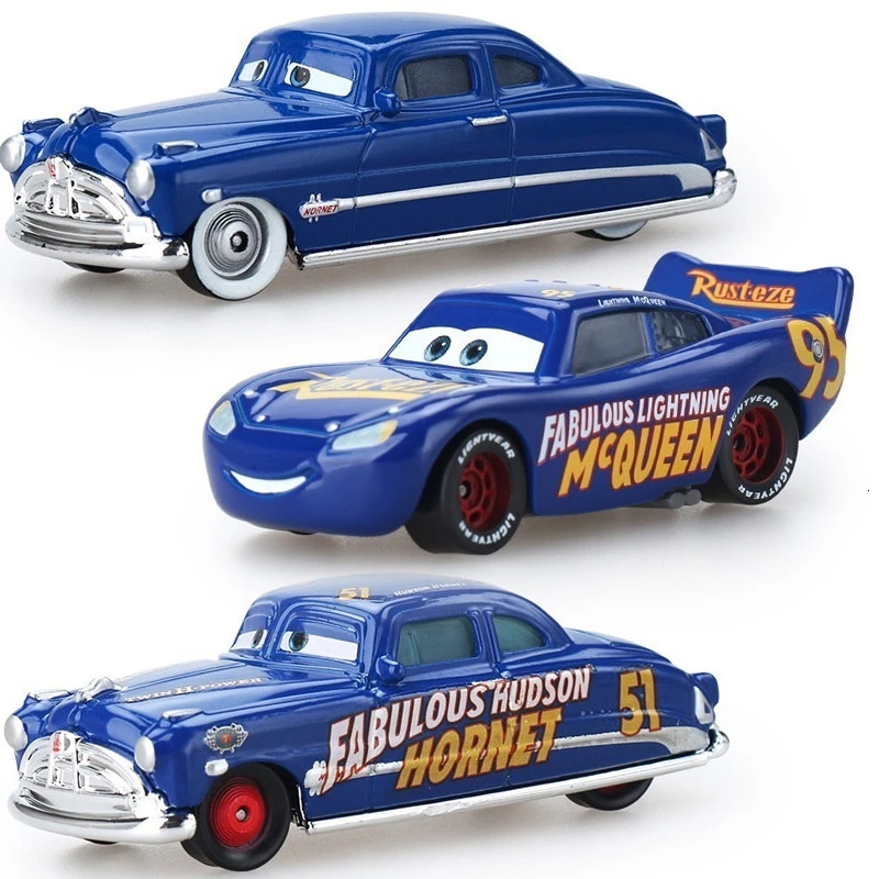 3-Car Disney Pixar Cars Doc Hudson Fabuleux Hudson Home Family
