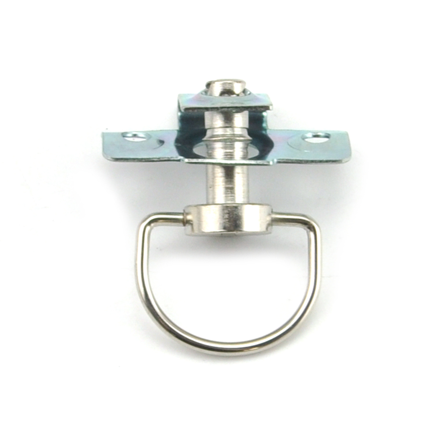 10 Set Silver Motorcycles Quick Release DRing 1/4 Fairing Fasteners