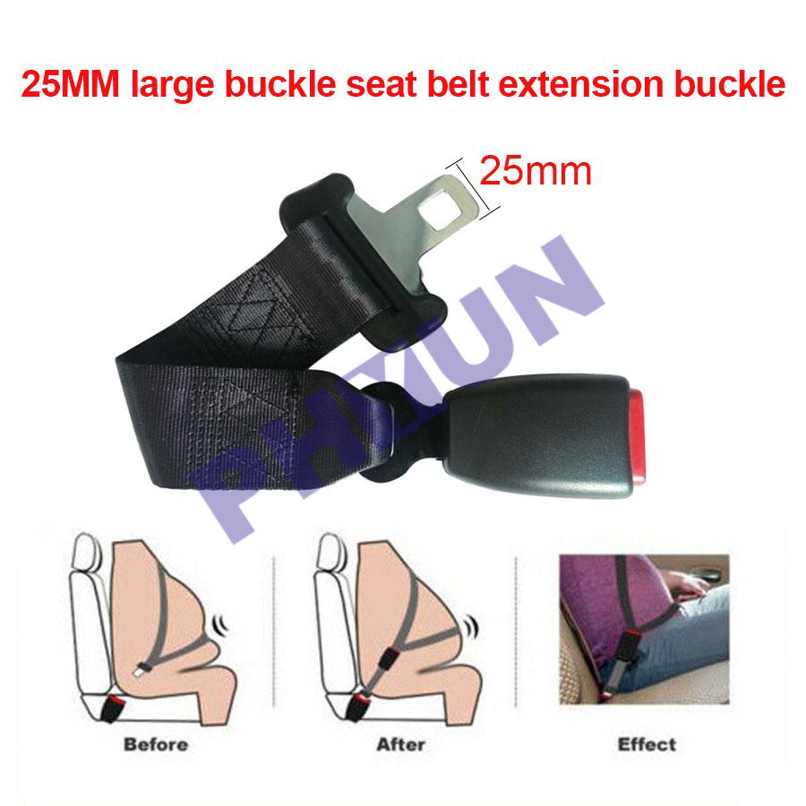 1x Big Buckle Car Seat Seatbelt 35cm Safety Belt Extender Extension