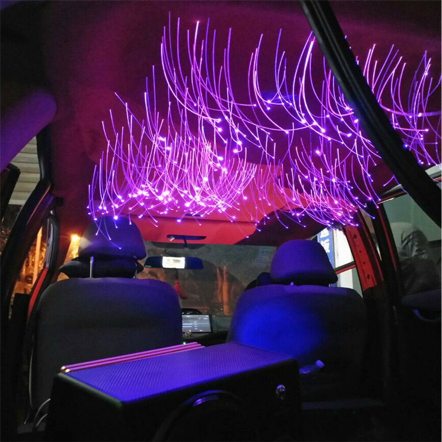 12V RGB Fiber Optic Star Light kit For Car Limo Headliner