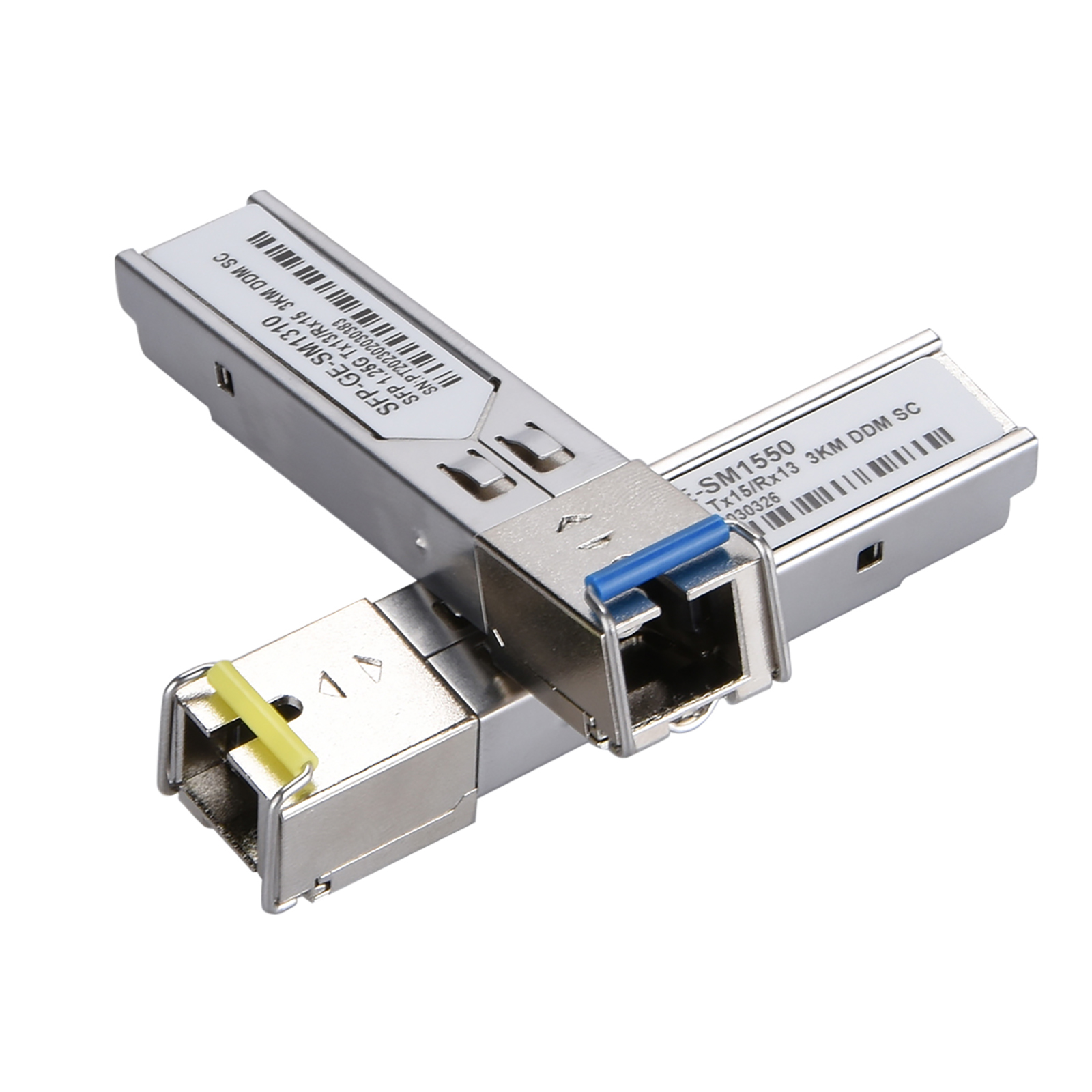 2Pack 1.25Gb/s 3KM SC Connector Single-Mode Fiber Transceiver