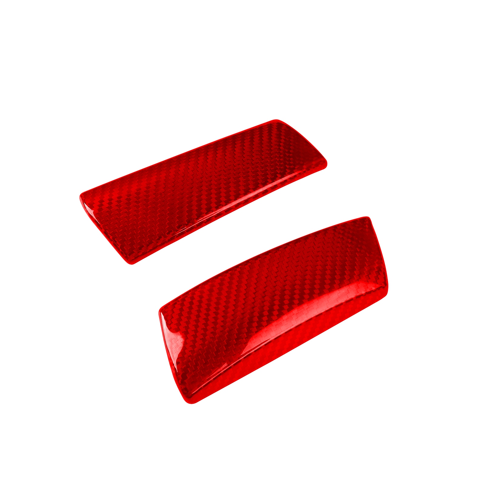 Poignée De Porte Extérieure Carbone Rouge Pour Nissan 370Z Z34 2009-2021 - Neuf, Origine Chine