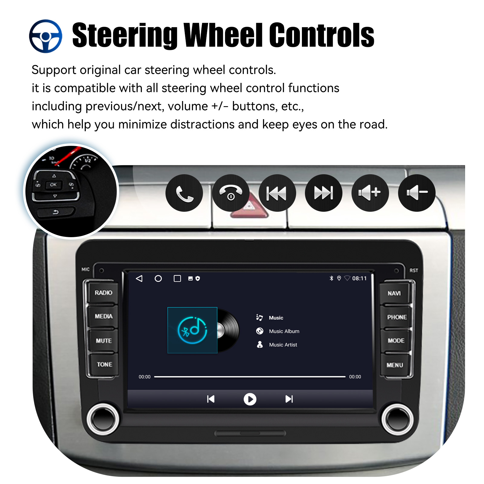 Reverse camera display