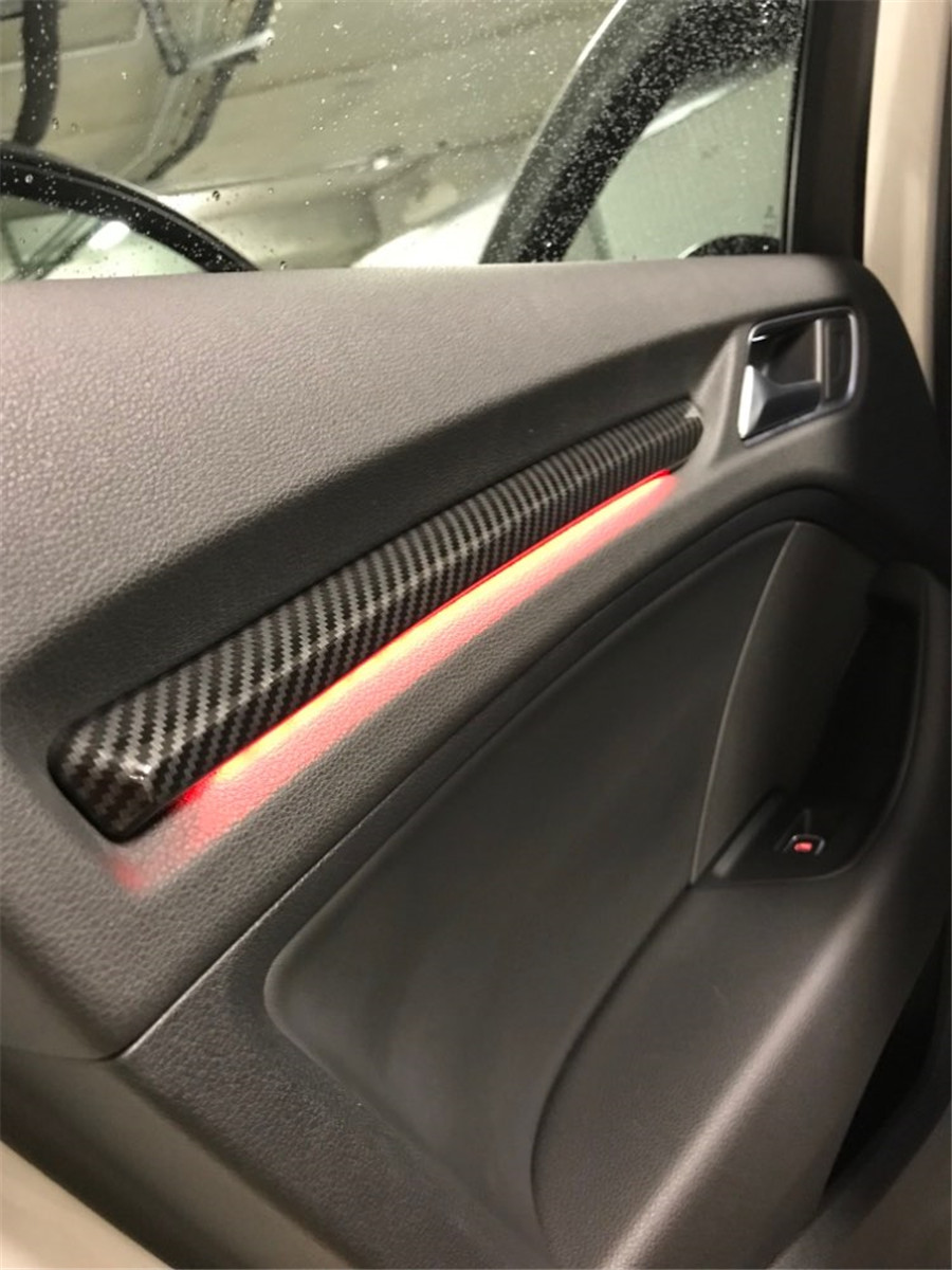 Details About 11 Color Car Suv Interior Decorative Led Ambient Door Light Trim