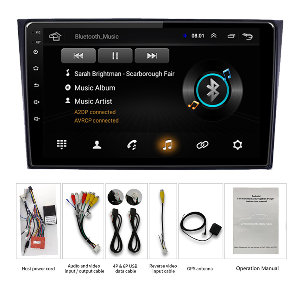 9'' Android 10.0 Car Radio Stereo GPS Navi FM Head Unit For Mazda