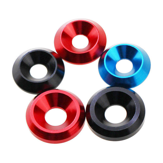 M6 M8 Countersunk Bolt Washer Aluminum Alloy Color Screw Spacer ...