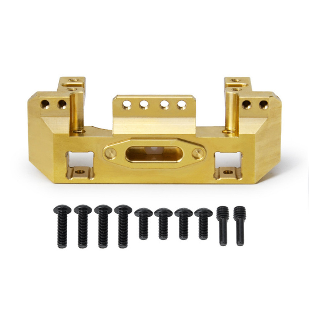 Levigo Portamozzi Posteriori In Ottone Per Assale C-Hub Per Auto RC Traxxas TRX4 E TRX6 In Scala 1/10, Colore Nero, Ricambi E Upgrade