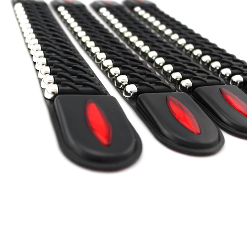 4Pcs Adhesive Car Bumper Corner Guard Protector Anticollision Trim