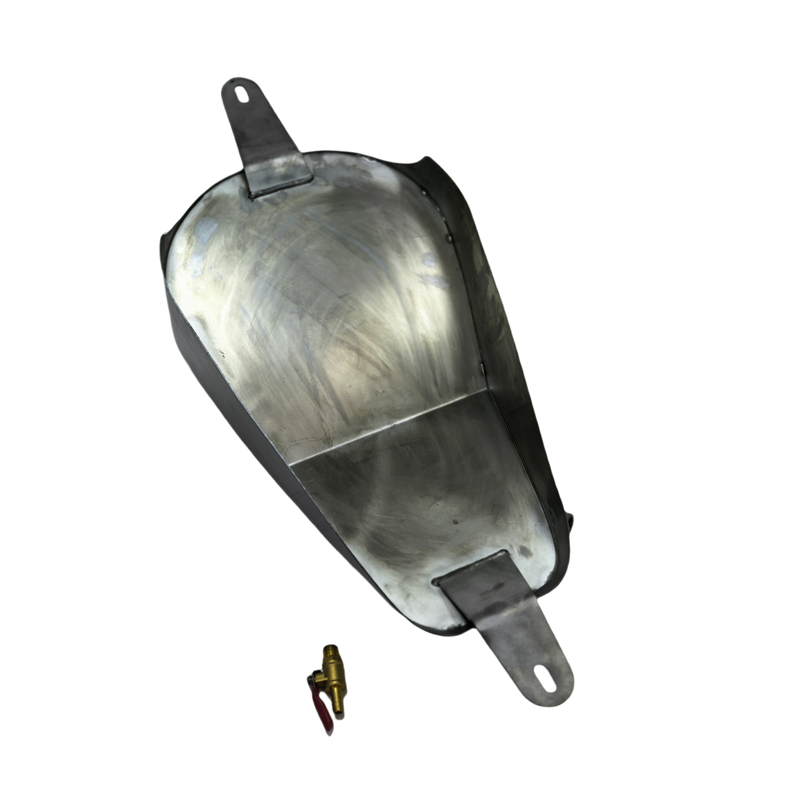 9L Motorcycle Silver Fuel Tank Oil Tank For Honda Shadow 1100