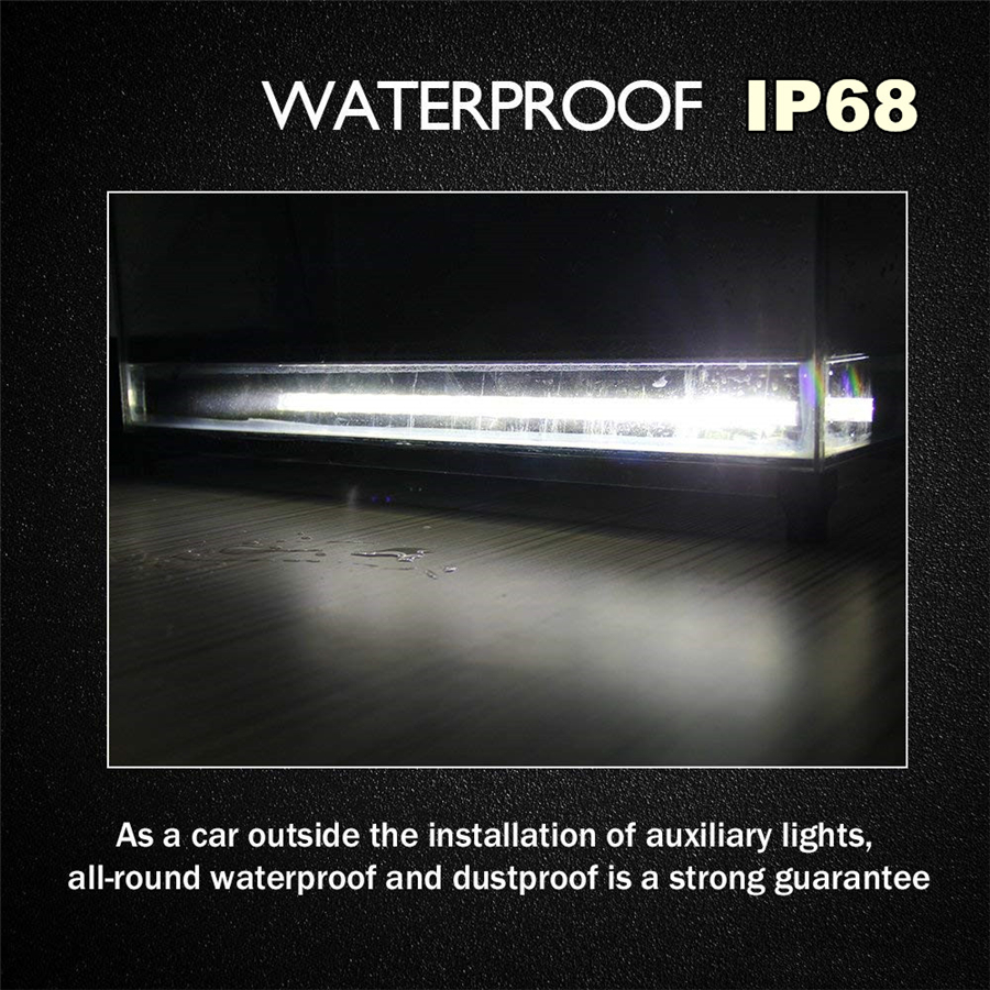 UK Stock 20/" 180W 6D Slim LED Car SUV Single Row Work Light Bar Spot Beam Lamp*1