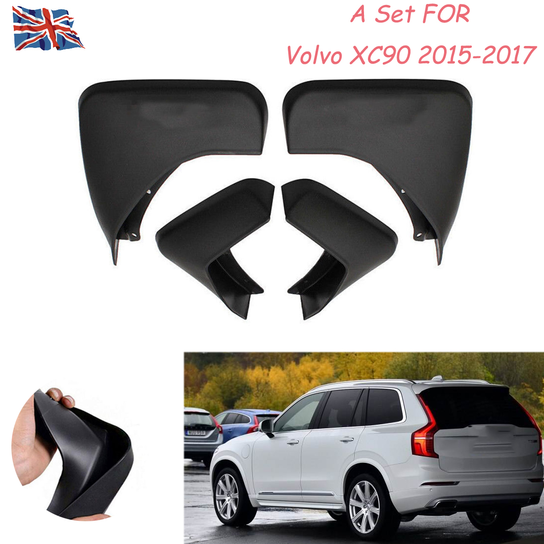 Exterior Splash Guards Full Set Front Rear 20152017 For Subaru Legacy