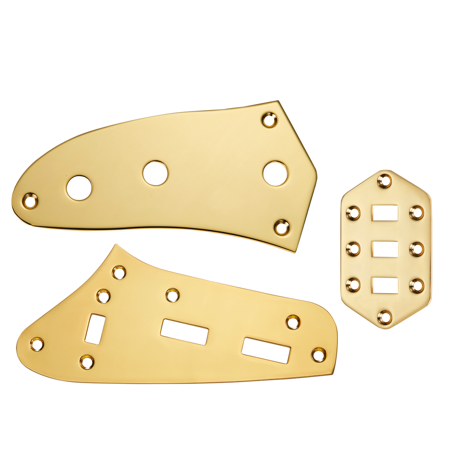 Real Life Relics Jaguar® Control Plate Set of 3 with screws. [E3