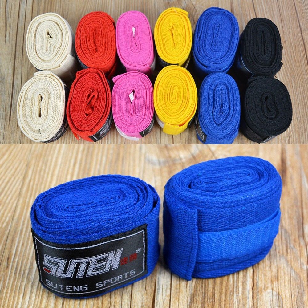 BOXING//MMA HAND WAPS BANDAGES 100/% COTTON INNER GLOVES THREAD R BRAND