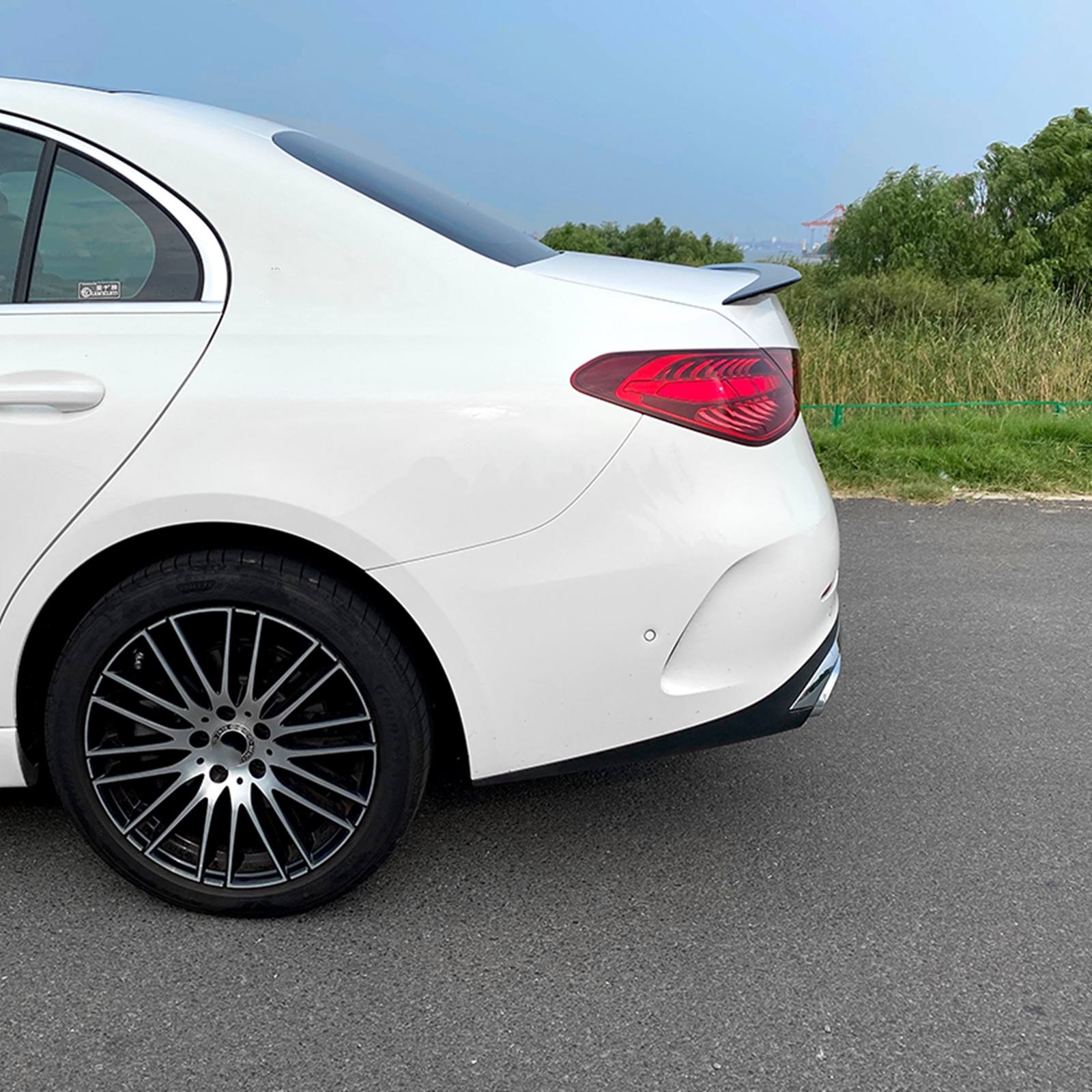 Fit For Mercedes Benz C W206 C200 2022-2024 Black Rear Trunk