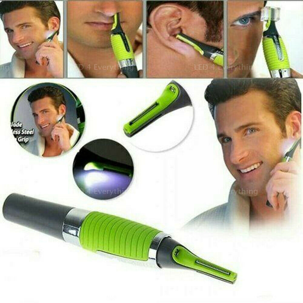 New Men's Nose Ear Face Neck Eyebrow Mustache Beard Hair Trimmer