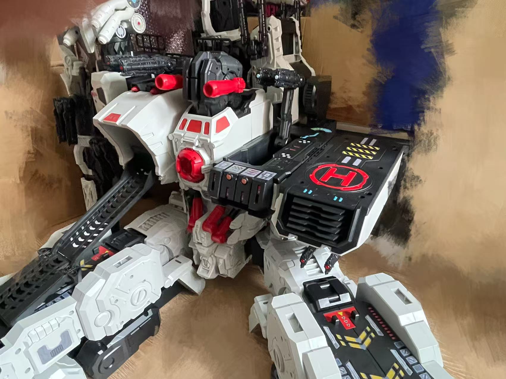 PVC Plastic Sticker&Muzzle Upgrade Kit For W-resources M01 Steel