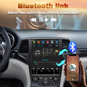 Car Stereo Radio in Dash Fit for Jeep Grand Cherokee 2014 to 2020