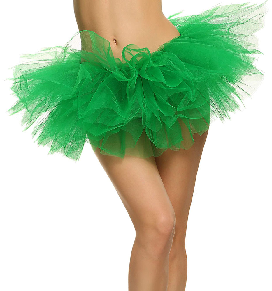 Girls Adult Tulle Skirt Fluffy Petticoat Women Tutu Dress Dance Ballet ...