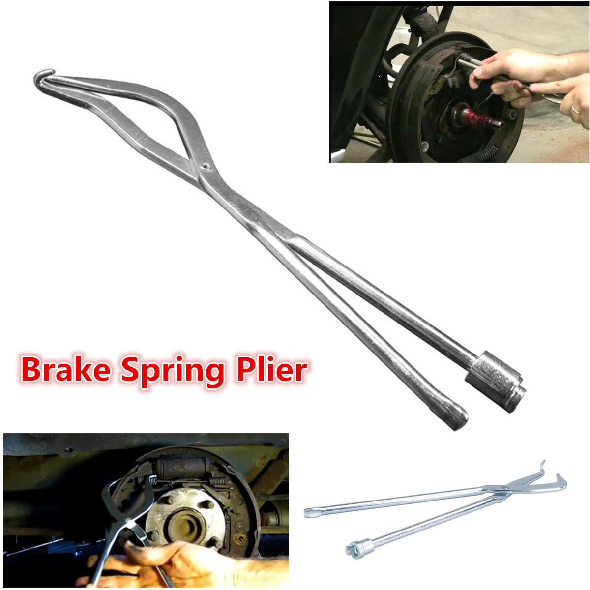 New Car Brake Spring Plier Brake Drum Pliers Car Installer Removal Manual Tools