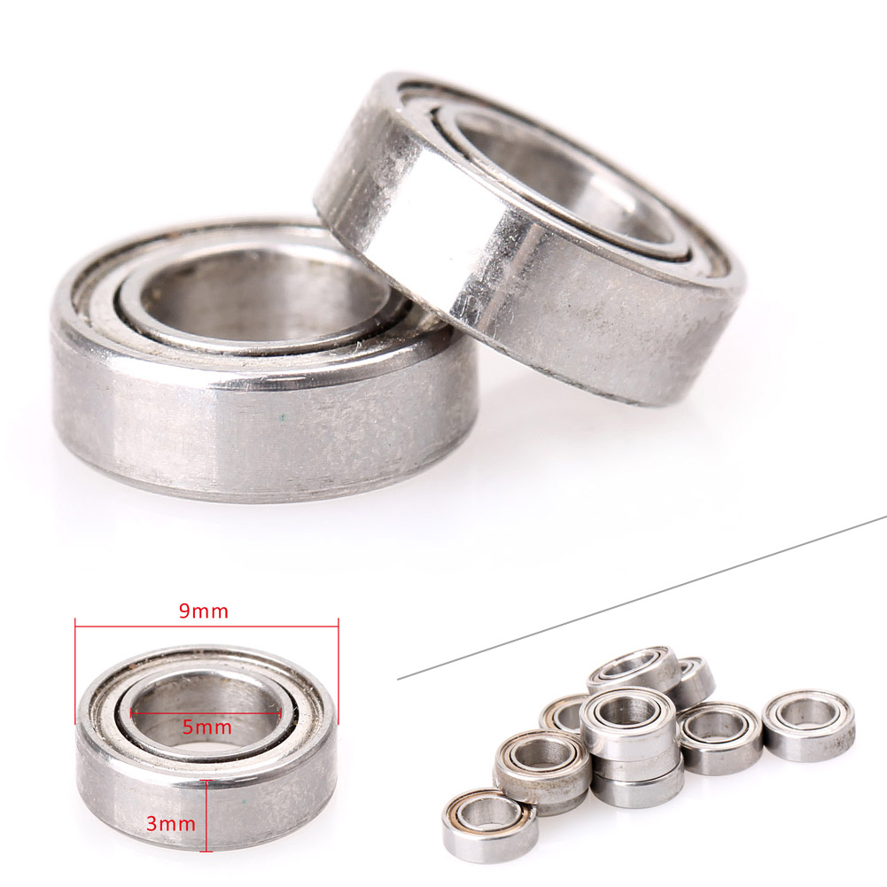 10pcs MR95ZZ 5x9x3mm Miniature Ball Bearings Deep Groove Ball Bearing