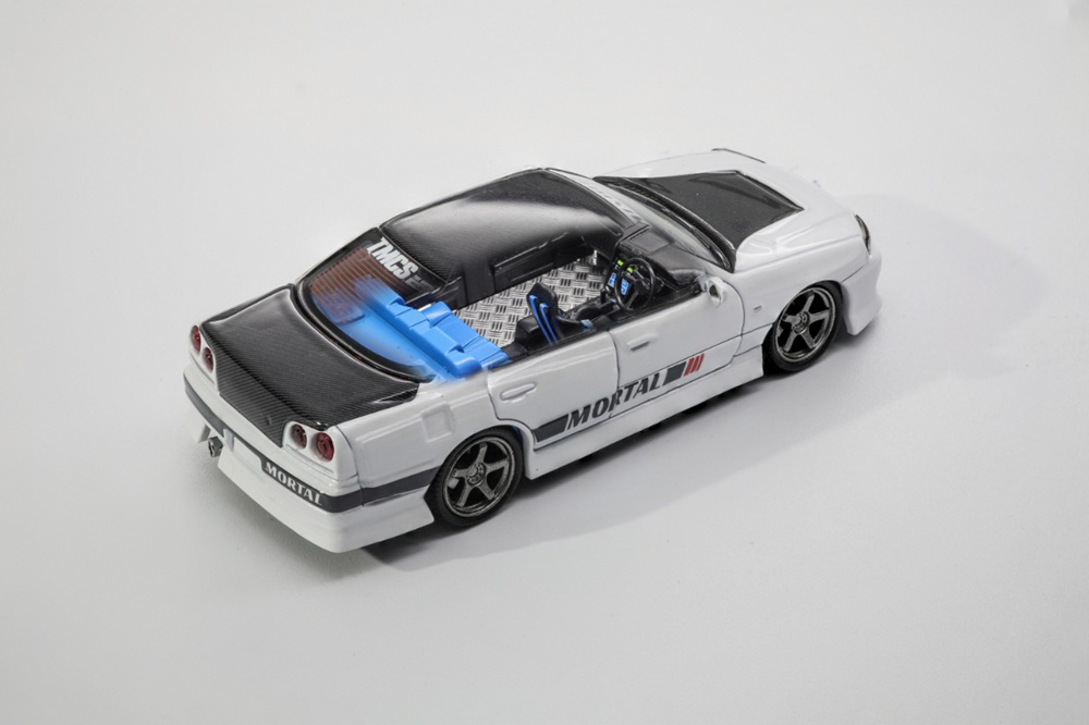 MORTAL 1:64 NISSAN Skyline URAS ER34 TMCS Malaysia Exhibition