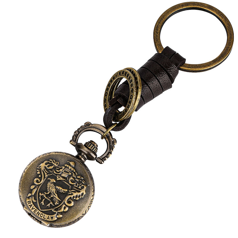 Orologio Da Taschino Steampunk Mini Quarzo &ndash; Portachiavi Con Coperchio, Idea Regalo Unisex