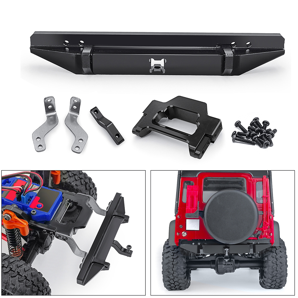 1/18 Aluminum Alloy Front/Rear Bumper for 1:18 Traxxas TRX4M