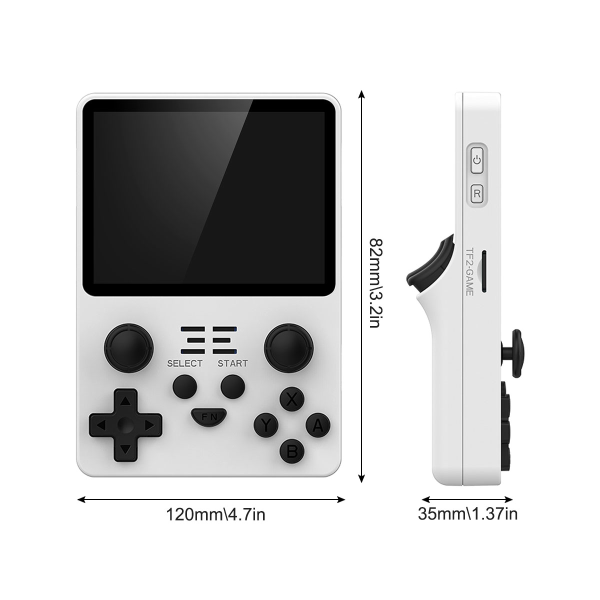 ANBERNIC RG353VS グレー 16G（未開封） 通電確認のみ未使用品】 ANBERNIC RG353VS 16GB+64GB+256GB
