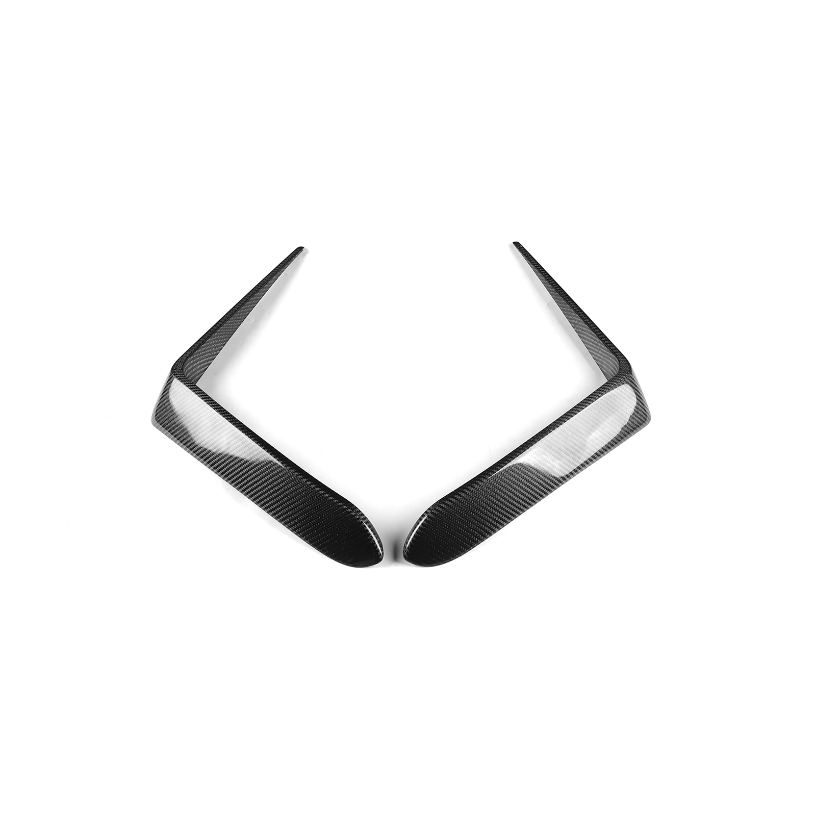 FOR 15-18 LEXUS RC F CARBON FIBER FRONT BUMPER GARNISH AIR VENT