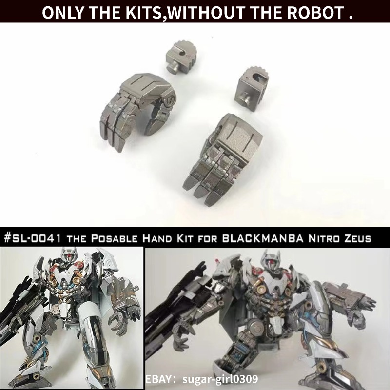 Shockwave Lab SL-41 Mobile Hands Upgrade Kit For Blackmanba Nitro