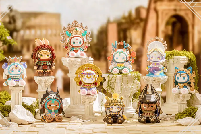   ミレニアムフィギュリン エマ 2000 置物 MJ Studio EMMA Secret Forest River of Time Series Blind Box